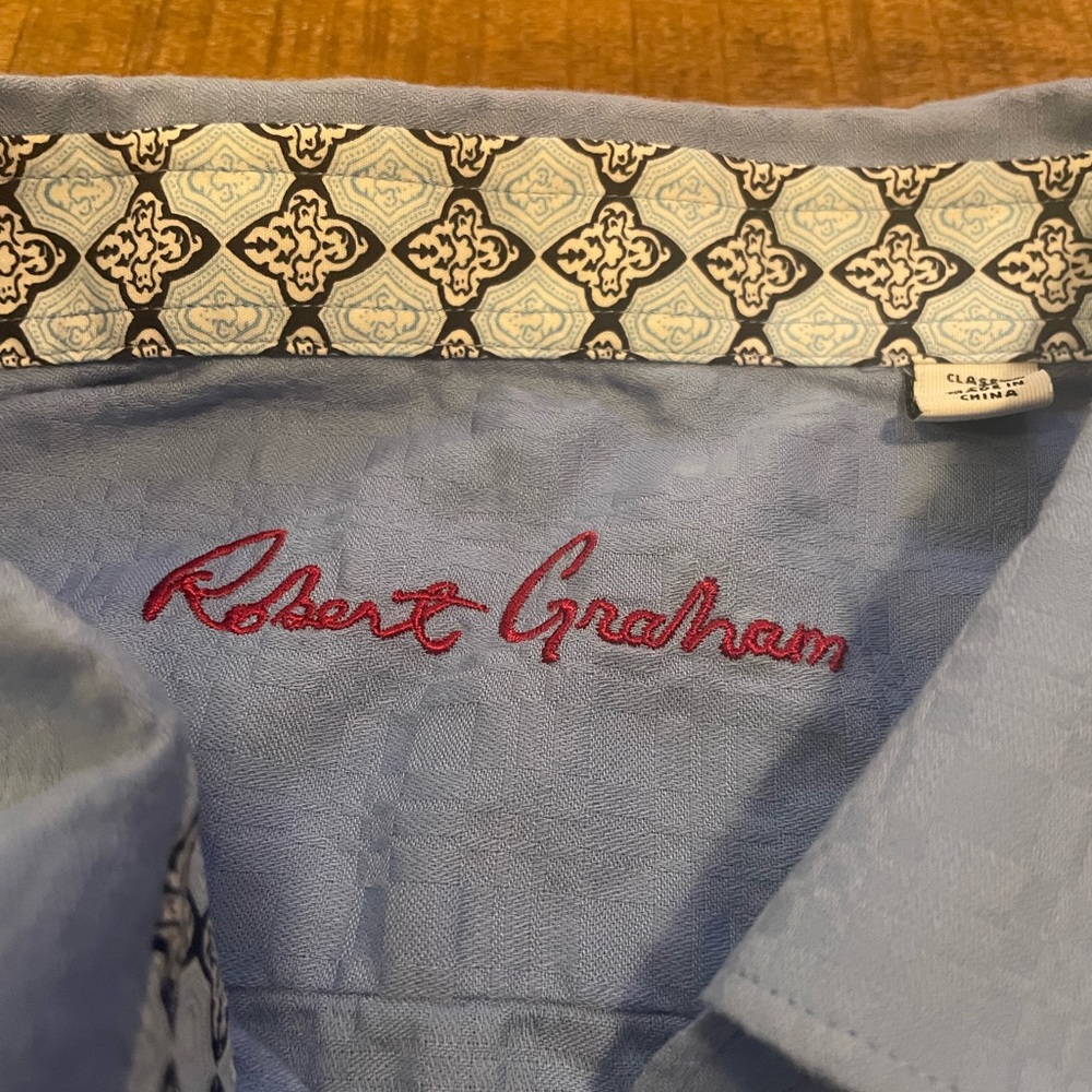 Robert Graham Short Sleeve Button Up Shirt - Picture 5 of 7